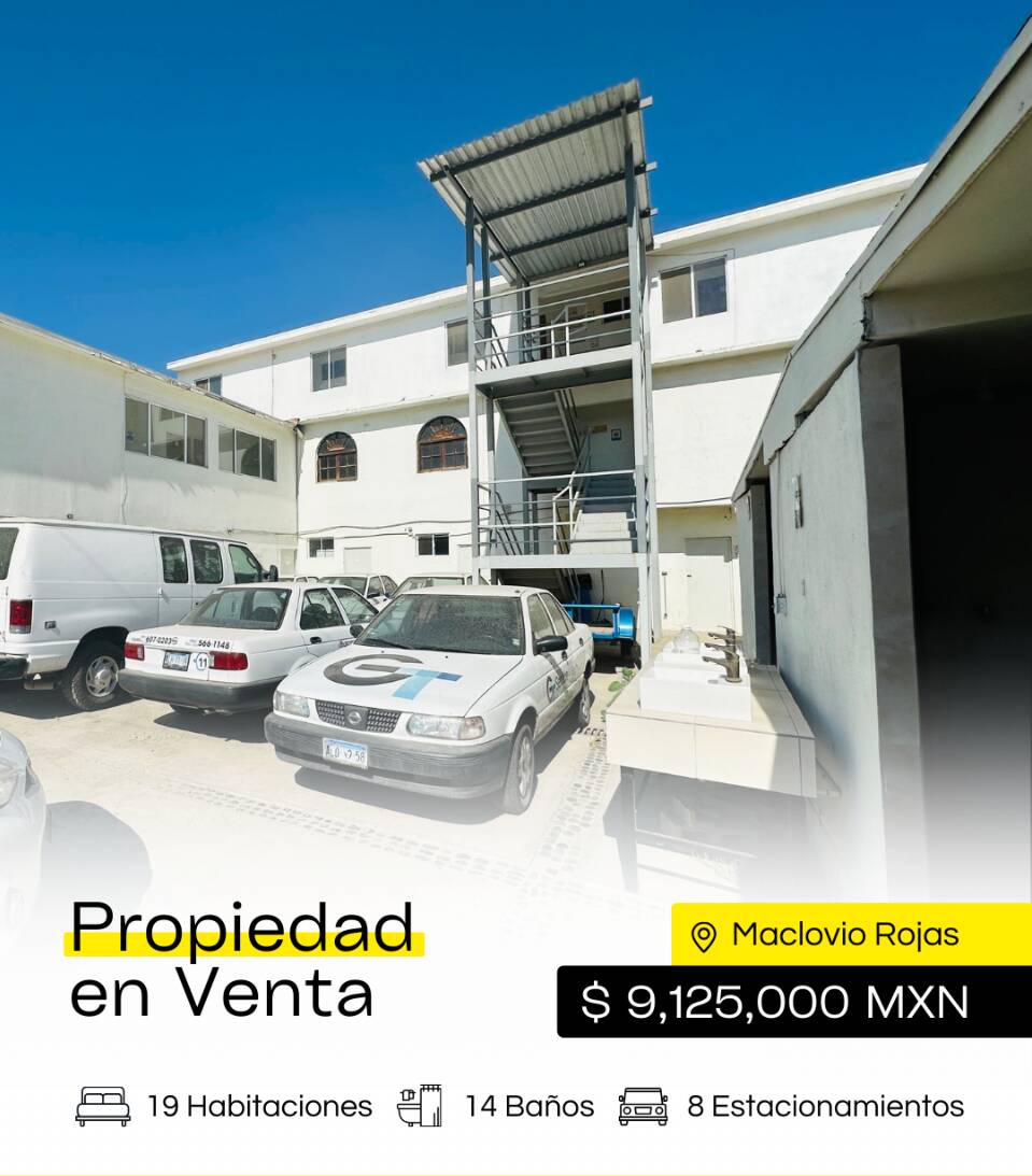 #5225 - Hotel para Venta en Tijuana - BC