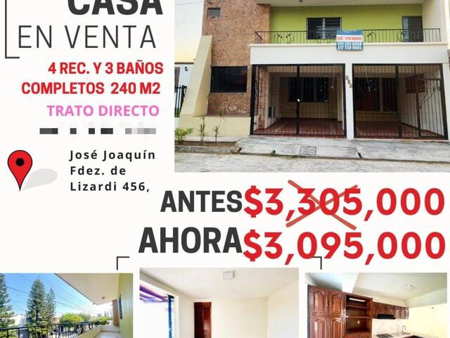 Venta en JARDINES VISTA HERMOSA III - Colima